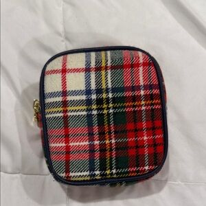 Stoney Clover Lane Plaid Square Pouch